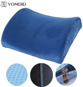 High-Resilience Memory Foam Cushion EST Lumbar Back Support Relief Pillow for Office Home Car Travel Booster siège 2111021981757
