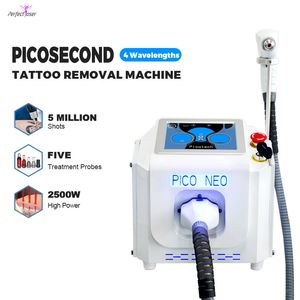 Équipement laser Pico à haute énergie Enlèvement de pigmentation Enlèvement de taches de naissance de tatouage Machine de beauté Q Switch Laser picoseconde pour toutes les couleurs