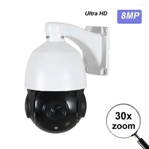 Caméra de Surveillance extérieure PTZ IP POE, 4K, 8MP, 5MP, 4MP, 2MP, POE, Zoom 30X, dôme rapide, 80m IR, Onvif, IP66, Compatible Hikvision
