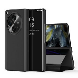 Visage miroir pour Oneplus, étui ouvert, livre à rabat, support rigide, Protection portefeuille OPPO Find N3