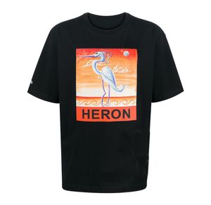 Hip Hop Marque HERON Graphic Design 2021ss Été À Manches Courtes Designer T-shirt Top Qualité Mode Casual T-shirt Hommes Vêtements4159857