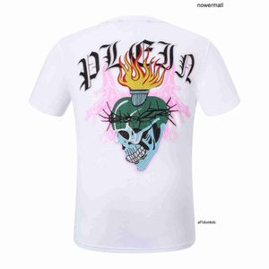 Hip Plein Philipps pp Crâne AVEC AMOUR ROND Marque PP BEAR Hommes T-SHIRT T NECK SS Mens TATTOO Hop Designer CRISTAUX T-shirts Tshirt Top T-shirts 161720 AL5E