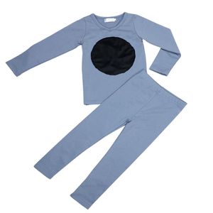 HITOMAGIC Arrivée Bébé Fille Vêtements Garçons Pyjamas Enfants Vêtements Enfant Enfants V cou Manches Complètes Haute Qualité Automne 211130