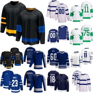 Hockey Jeunes Hommes Femme 11 Max Domi Jerseys 24/25 Alterné 60 Joseph Woll 23 Matthew Knies 89 Nicholas Robertson 3 John Klingberg 18 Noah Gregor 75 Ryan Reaves Sport