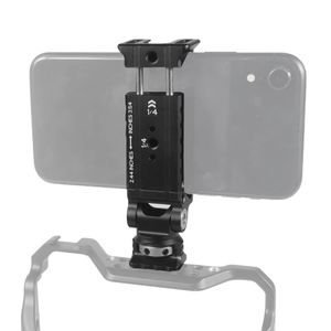Holders Feichao Metal Phone Solder 5784mm Smartphone Clip Clamp Bracket W / 1/4 3/8 Filet