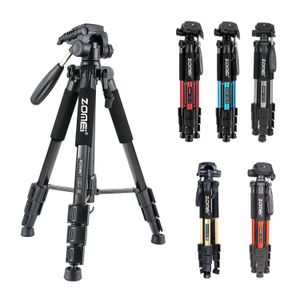 Holders Heavy Duty Travel Tripod Pan Head Aluminum Alloy Tripod with bag for Camera Binoculars ZOMEI Q111