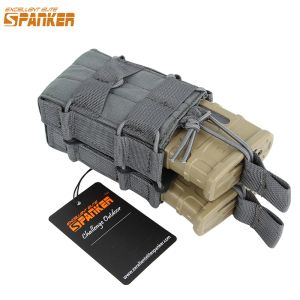 Holsters Excellent Spanker Elite Spanker Double OpenTop Mag Pouche pour M4 M14 M16 AR15 G36 Magazine Pouche Airsoft Accessoires Holster