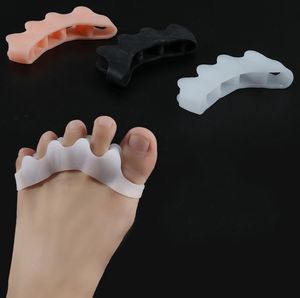 Maison Jardin Séparateur D'orteils Correction Hallux Valgus Divers Correcteur 2PCS / lot Silicone Marteau Orthopédique Lisseur Épandeur Outil De Soins Des Pieds SN5270