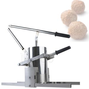 Máquina Manual de albóndigas de uso doméstico, máquina formadora de bolas de carne de res, fabricante de bolas fritas, fabricación de bolas de verduras de cerdo