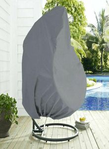 Accueil UV Protection Swing Chaid Cover Outdoor Garden Terrace Ferping Aproprin Suncreen Furniture Garden Chair Dust Cover 3963581