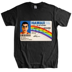 Homme camiseta verano hombres camiseta Mclovin tarjeta de identificación superbad geek Mens algodón camiseta unisex adolescentes cool tops 220624