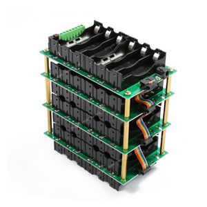 12V 3S Power Wall 18650 Battery Pack 3S BMS Li-ion Lithium 18650 Battery Holder BMS PCB DIY Ebike Solar Battery 3S Battery Box Accessories PartsBattery Storage Boxes