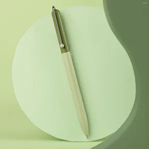 Bolígrafo Neutral giratorio de Metal Hongdian G1, bolígrafo de alta gama para firma comercial con recarga negra, bolígrafos de agua de secado rápido