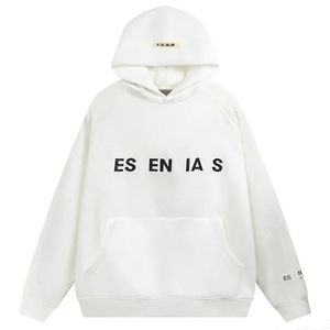 sudadera con capucha diseñador sudadera con capucha camisetas para hombre sudaderas con capucha estampado de letras sección de diseño de cremallera manga larga cuello redondo suéter suelto blanco gris ropa de calle de algodón color de ropa