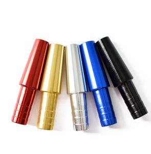 Accessoires de narguilé coloré pour fumer, Joint en alliage d'aluminium, adaptateur Portable, support de connecteur, Tube de filtre pour bricolage, diamètre 12mm, tuyau en Silicone pour narguilé Shisha