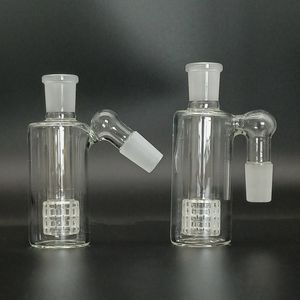 Narguilé verre Ashcatcher 14mm 19mm bras mâle simple Perc Ash Water Catcher percolateur Bong tuyau Filtration 45 90 degrés