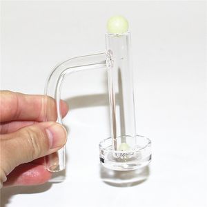 Bookahs Tour contrale Terp Slurper Blender Quartz Banger avec Bulle de marbre en verre Perles de perles de billes Nails de haut plats pour les bongs d'eau DAB