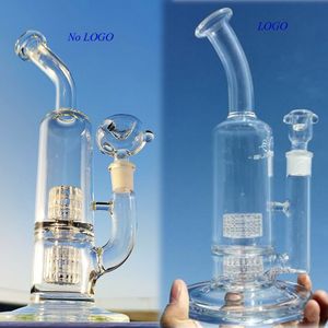 Hookahs Mobious Glass Bong Smoke Pipe Glass Bubbler Recycler Oil Rigs Matrix Perc con 18 mm Joit Cute Dab