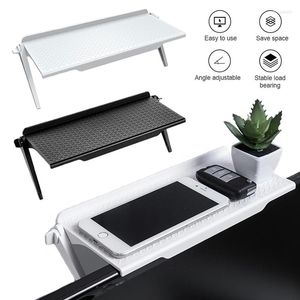 Hooks Adjustable TV Screen Top Shelf Organizer Practical Storage Bracket Stand Holder For Computer Office Cable Box Router Home Decor