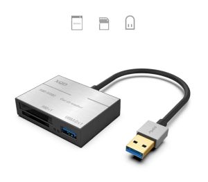 Horns de haute qualité 500 Mo / s Highpeed USB3.0 XQD Carte Reader XQD 2.0 USB 3.0 Memory Card Writer pour Sony pour Lexar XQD avec USB Mark