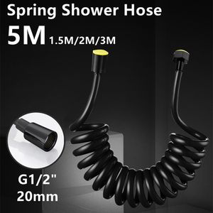 Hoses Flexible Spring Shower For Water Toilet Bidet Sprayer Gun Telephone Line Plumbing Bathroom Accessories Nozzles 230414