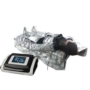 Chaud 3 en 1 pressothérapie infrarouge chaleur minceur enveloppement vêtements équipement masseur de pression d'air Circulation sanguine EMS électrique Machine de Stimulation musculaire