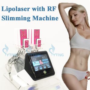 650nm Lipolaser Lipo Laser Minceur Machine de Beauté Diode Laser Brûleur de Graisse Corps Façonnage Perte de Poids 8 pcs Palettes Instrument