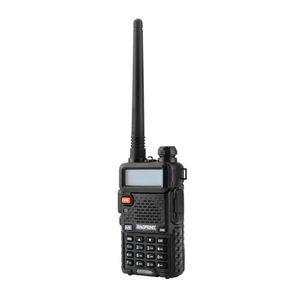 BaoFeng UV-5R UV5R talkie-walkie double bande 136-174Mhz 400-520Mhz émetteur-récepteur radio bidirectionnel avec batterie 1800mAH écouteur gratuit (BF-UV5R)