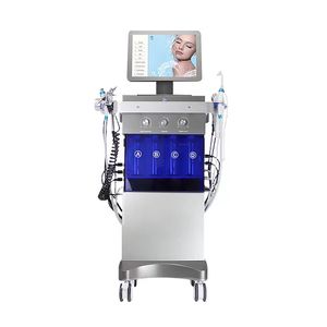 Hot Beauty Salon 10 in 1 Korea Hydro Oxygen Facial Machine Dermabrasion Aqua Peeling Blackhead Remover Hydrafacial Machines