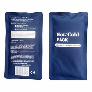 Packs chauds / froids réutilisables pack de glace Fièvre de douleur Relief eau Cool chauffage cvenant sac isolé des tampons thermiques apaisants pour les blessures Care 18pw #
