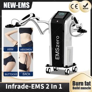 HOT Continuous Passive Motion Machine EMS Infrared Ray Body Sculpting Machine 2 Handle Emszero Neo Muscle Stimulator Electromagnetic Slimming Equipment