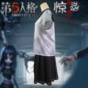 Hot Game Identity V Cosplay Costume à Junji Kawakami Tomie Dream Witch Wig Vêtements Jupe japonaise Halloween Carnaval Party Y0913