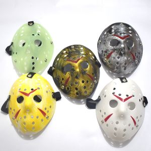 Nueva máscara de Jasons Máscara de disfraces de Halloween Scary The 13th Hockey Masks Cosplay Fiesta de Navidad HH7-113