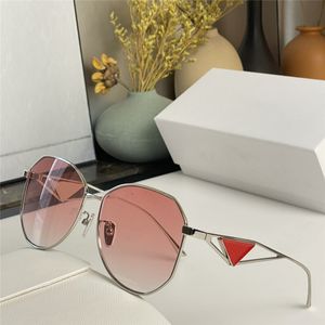 Hot Original Designer Femmes Lunettes de soleil pour hommes pour homme Triangle 3D Pilot Métallique Symbole Casual Event Party Gernes UV400