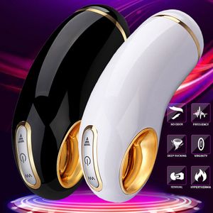 Hot Automatic Masturbation For Men Vibrating Sucking Machine Male Masturbator Electric Sex Toys Men Dropship 703 SH190802