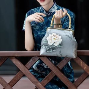 Vente chaude-vent chinois rétro cheongsam pack sac à main accessoires féminins sac diagonale antiquité femmes sac à main