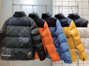 Vente chaude Designer Puffer Jacket North F X Brain Dead Winter Hommes Parka À Manches Longues Manteau À Capuchon Hommes Femmes Sweat À Capuche Veste De Broderie