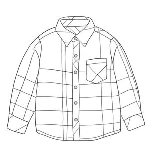 Fashion Boy Dress Shirt Khaki Plaid 3-8Y Spring New Long Sleeve Shirts Toddler Clothes