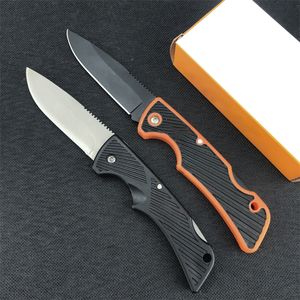 Venta caliente Mini GB Cuchillo plegable de bolsillo para acampar Hoja 7Cr13Mov Mango de goma Herramienta táctica afilada Caza al aire libre Cuchillos de supervivencia Hombres y mujeres para regalos 3300 535 7800