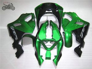 Kit de carenado chino para motocicleta Kawasaki Ninja ZX7R 96 97 98 99 00-03 ZX7R 1996-2003 carenados de carreras de carretera verde carrocería