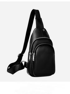 Sacs de messager à hommes en cuir à chaud sac à poitrine de poitrine de crossbody décontractée mode sac à main pour femme sac à main