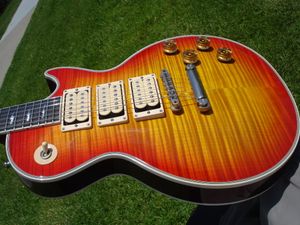 Vente chaude bonne qualité guitare électrique 1997 Custom Shop Ace Frehley #225-instruments de musique