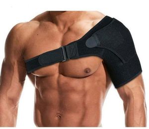 Hot Selling Adjustable Sports Shoulder Support Strap Protection Compression Anti Strain Single Shoulder Breathable Shoulder Strap Fitness