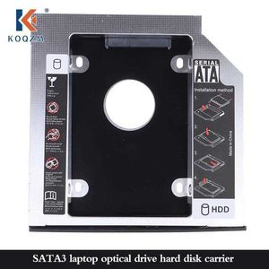 Hot Universal 2nd SATA vers HDD Caddy 9.5mm pour ordinateur portable ODD Optibay 9mm Nclosure Bay SSD Case Disque dur