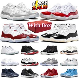 11s avec boîte pour chaussures de basket-ball pour hommes femmes