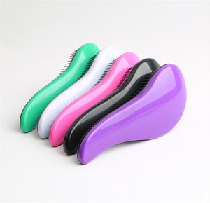 Hot Wet Dry Hair Brush Salongebrauch Entwirren 8 Farben Massagekamm Schiff Zufällige Farbe JL7792