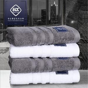 Livraison gratuite hôtel épaissie serviette de bain 100% coton serviette de bain ne peluche pas forte absorption d'eau 150x80cm 750g serviette