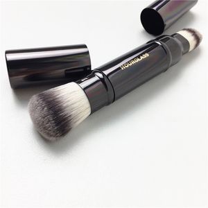 Sablier Rétractable Double-Ended Teint Pinceau De Maquillage - Le Correcteur De Poudre Beauté Cosmétiques Pinceau Mélangeur Outils