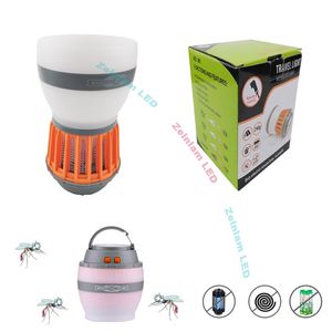 Mudo para el hogar USB Mosquito Killer Photocatalyst Lámpara LED Bug Zapper Night Light Safty Repelente Killer Insecticida luces de campamento