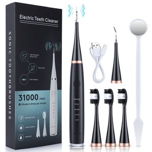 Household Rechargable 31000min Electric Teeth Whitening Cleaner Remove Dental Calculus Tartar Oral Device 220623